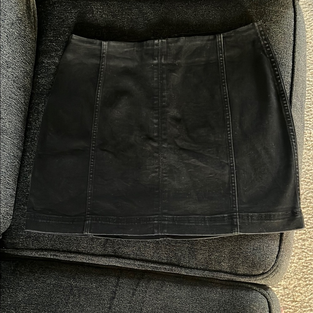 Wild Fable Black Pencil Mini Skirt